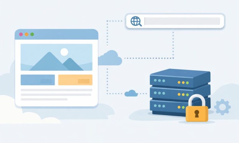 what is web hosting and domain explained for beginners