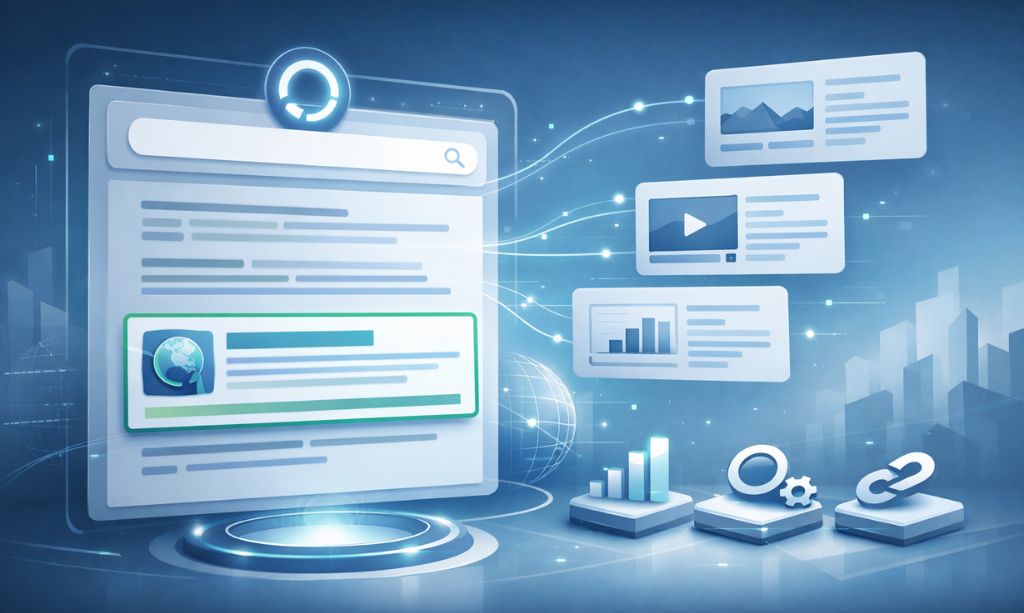 On Page SEO: The Complete Beginner’s Guide to Rank Higher in Google (2026) 7 AI Overviews using high-quality content as trusted sources in Google search