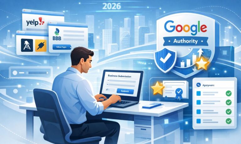 Off Page SEO Directory Submission guide 2026 showing trust-based directory backlink strategy