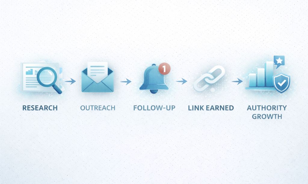 Weekly off-page SEO workflow and strategy process