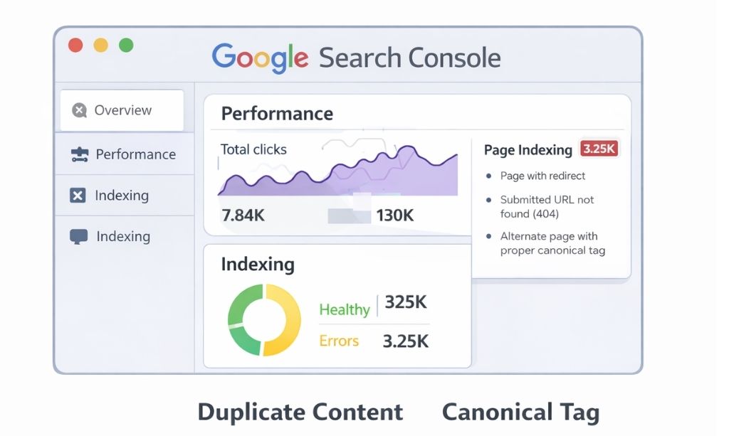 google search console technical seo dashboard
