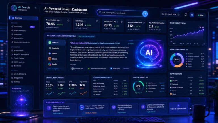 Best ways to improve brand visibility in AI search results dashboard