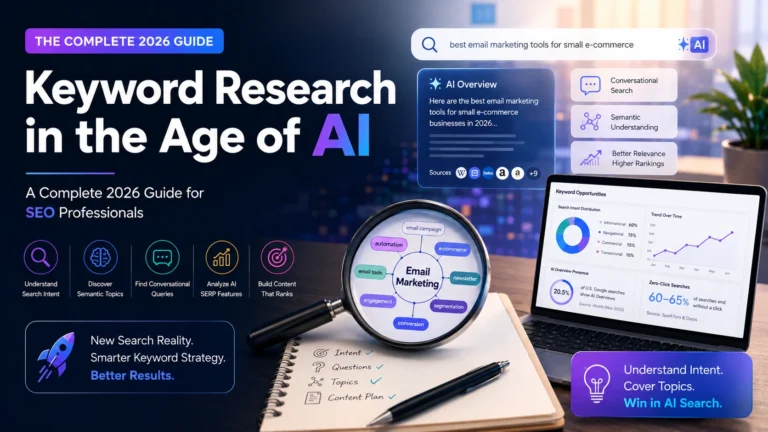 Keyword Research in the Age of AI 2026 guide for SEO professionals
